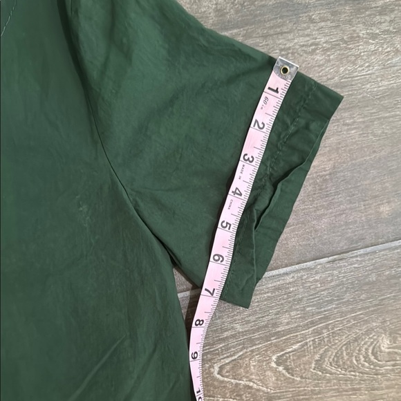 Vintage Red Elephant Green Short Sleeve Top - Picture 10 of 14